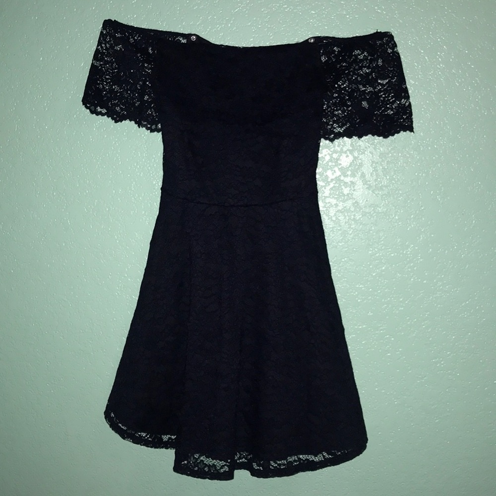 Navy blue dress